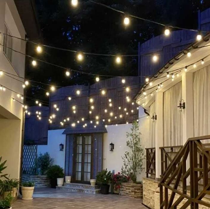 Уличная ретро гирлянда Доставка