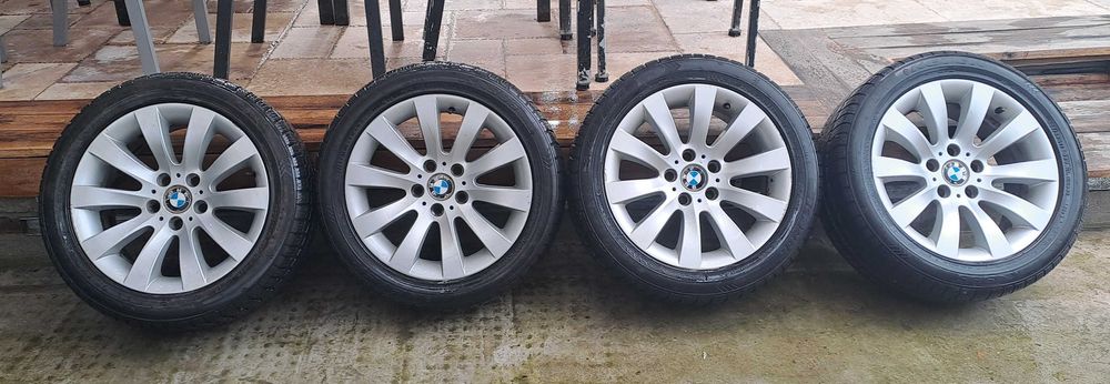 Jante originale BMW 17" BBS (Style 243) + Anvelope 225/50 R17