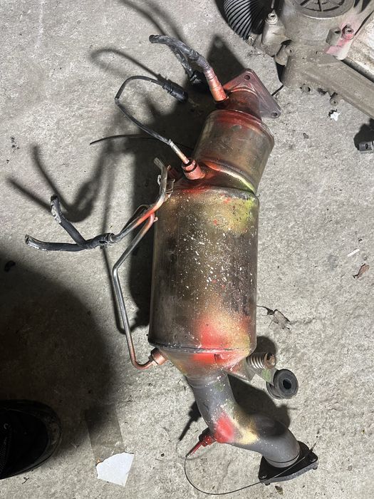 Carcasa goala Filtru particule audi a4 b8 euro5 euro4