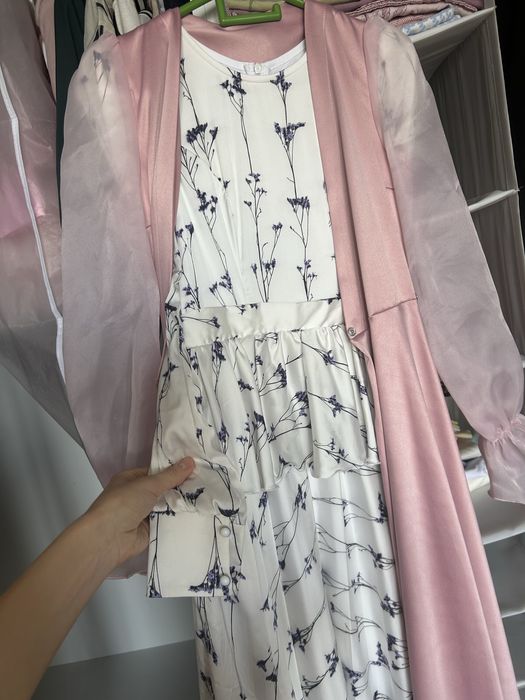 Длинное платье в пол, размер S