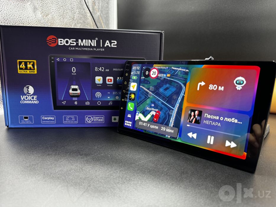 Автомагнитола BOSS MINI Android 12, 4/64 GB