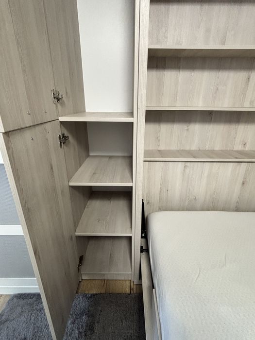 Ansamblu pat dulap 1 persoana