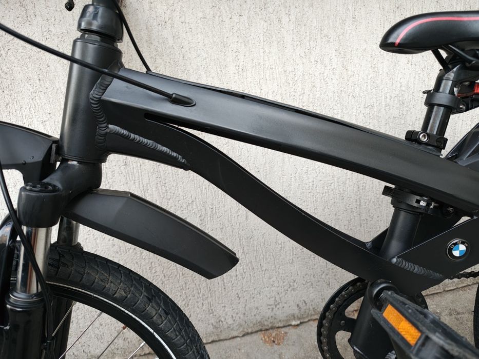 Bicicleta copii BMW JUNIOR 20 Zoll, original, frane disc, negru mat 6-