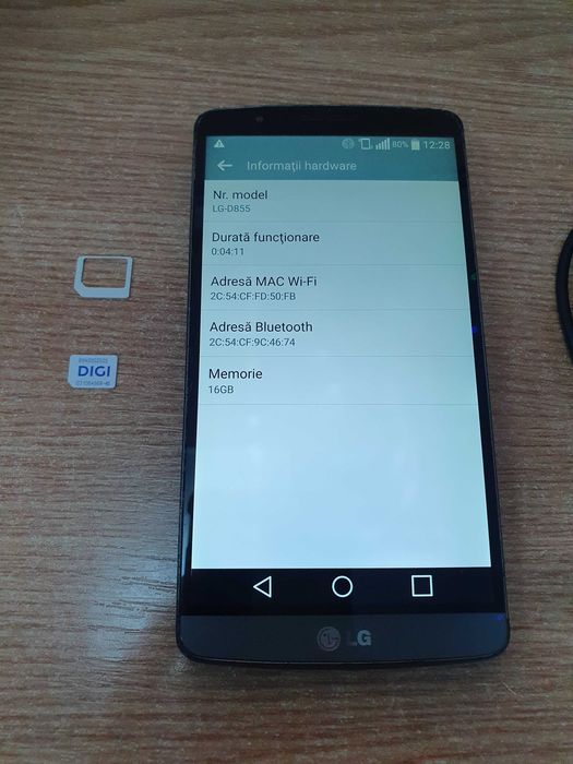 telefon LG G3 D855 perfect functional necodat