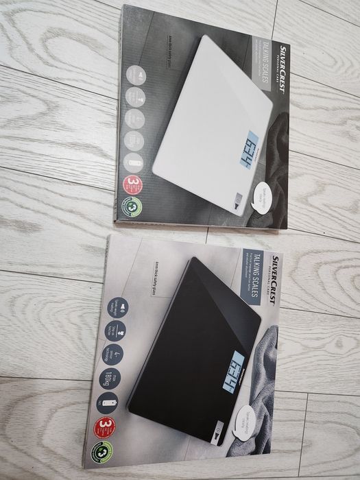 Cântar vocal SIGILAT cu afișaj mare luminat