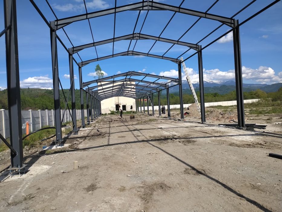 Vand hala metalică conform proiectului dvs lucrăm fără avans