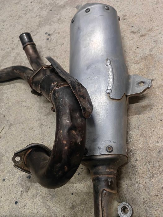 Генерация Honda CRF 450 2017 ауспух гърне кривка