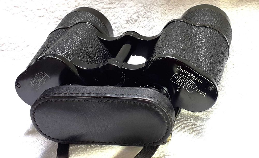 BinocluCarlZeiss Jena 10x50Q1Dekaris Dienstglas  NVA