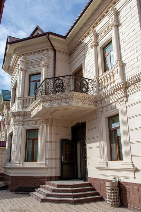 Travertin fasad hamma turini qilamiz