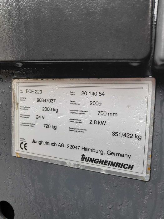 Transpalet Electric Jungeinrich
