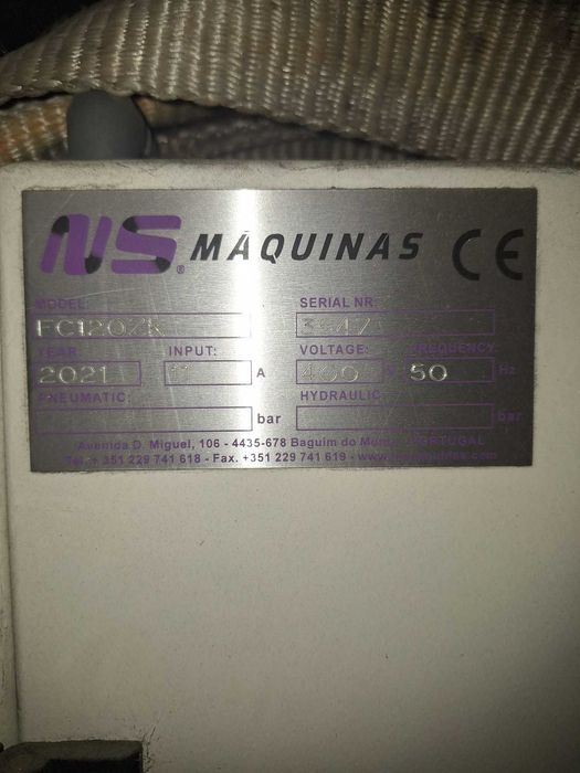 Masina slefuit uscat NS Maquinas FC120 ZK – an 2021