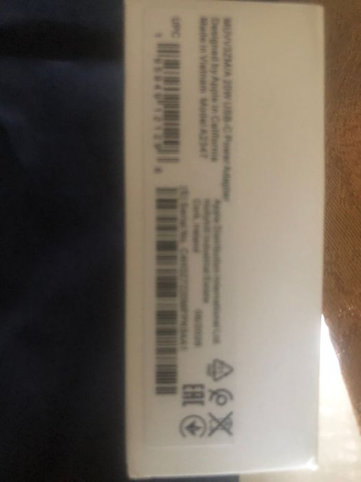 Зарядное устройство Apple 20W USB-C Power Adapter USB