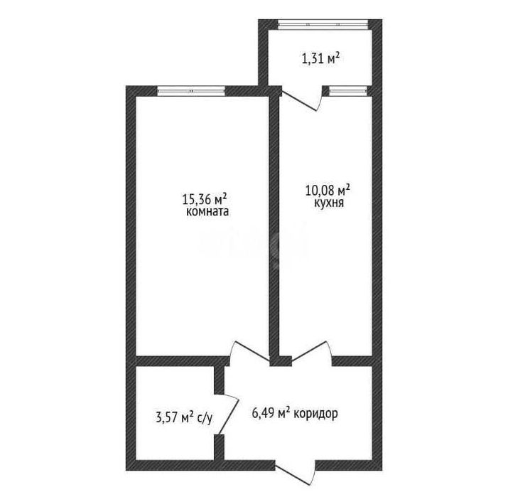 Продам 1-ком квартиру м-н Береке 21
