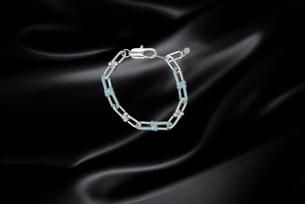 Bratara unisex, argint 925