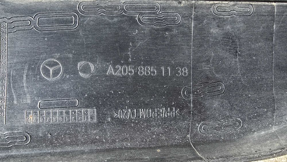 Дифузьор на задна броня за Мерцедес C класа w205