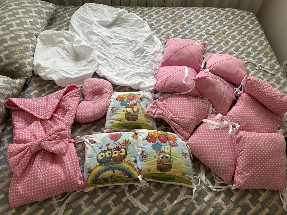 Бортики в кроватку