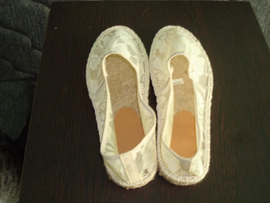 Pantofi - opincute dantela