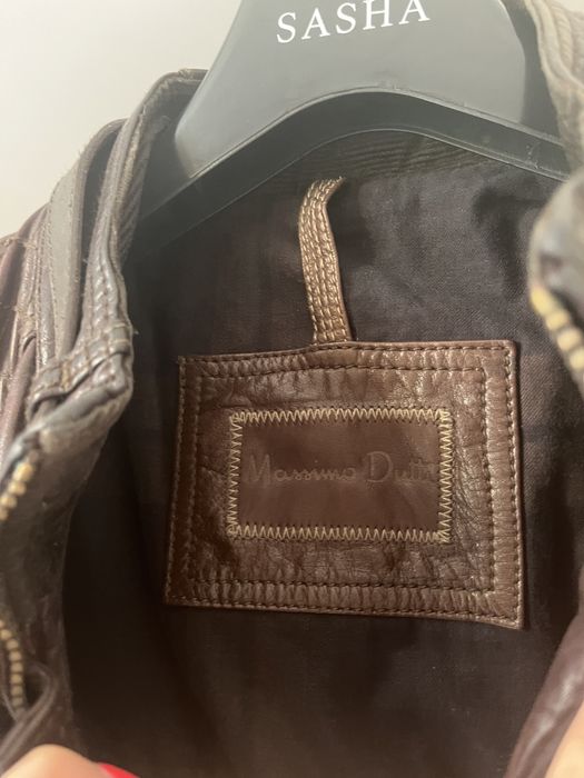 Мъжко кожено яке Масимо дути