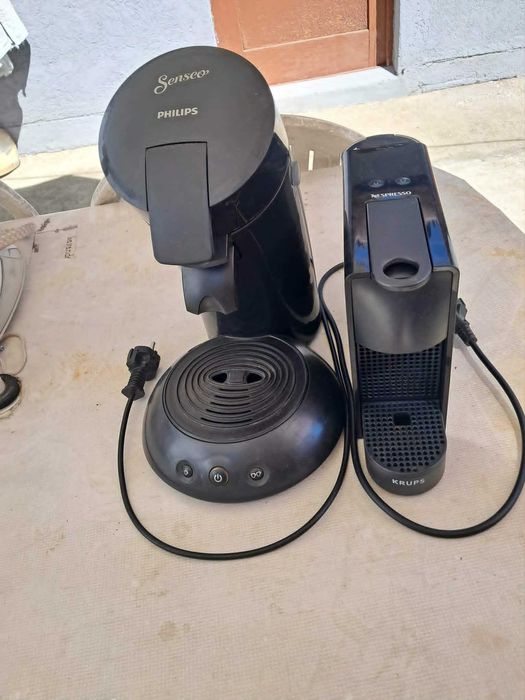espressoare= nespresso Krups cu capsule tip xn 110 + philips senseo cu paduri
