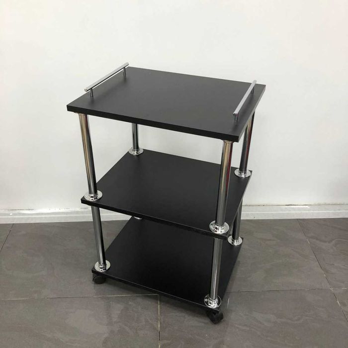 Этажерка помощник с 3 полками, на колесиках (Бесплатная доставка)