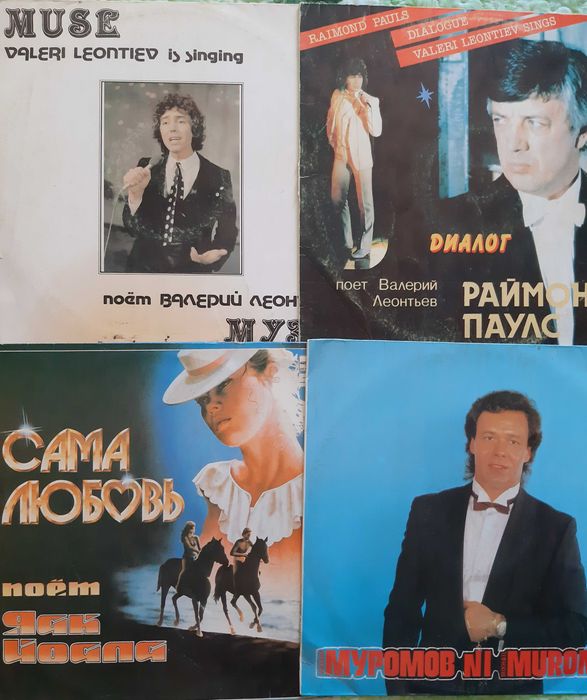 Пластинки  виниловые