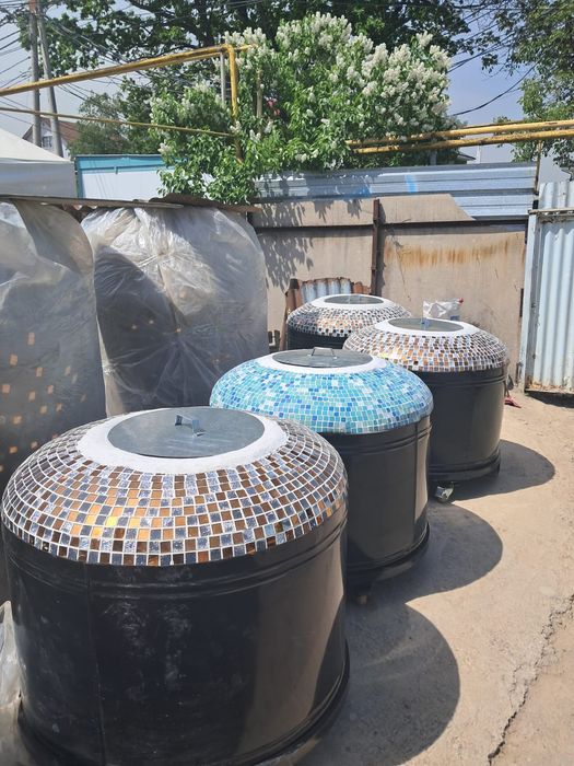 Тандырные печи на колёсах