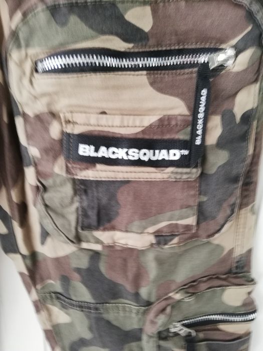 Pantaloni Black Squad S camuflaj bărbati