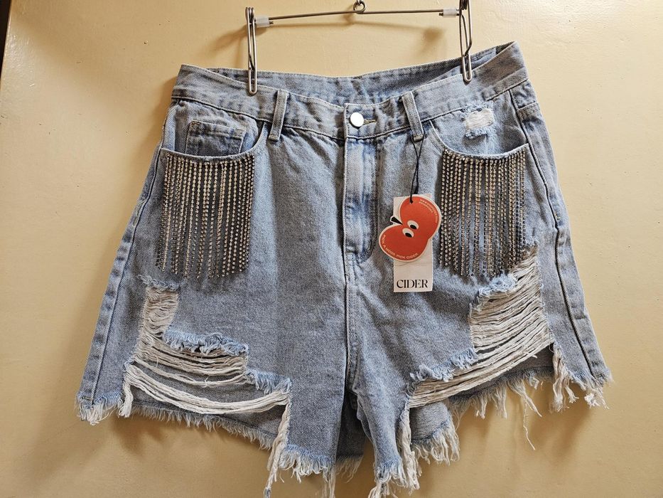 Cider къси дънкови панталонки