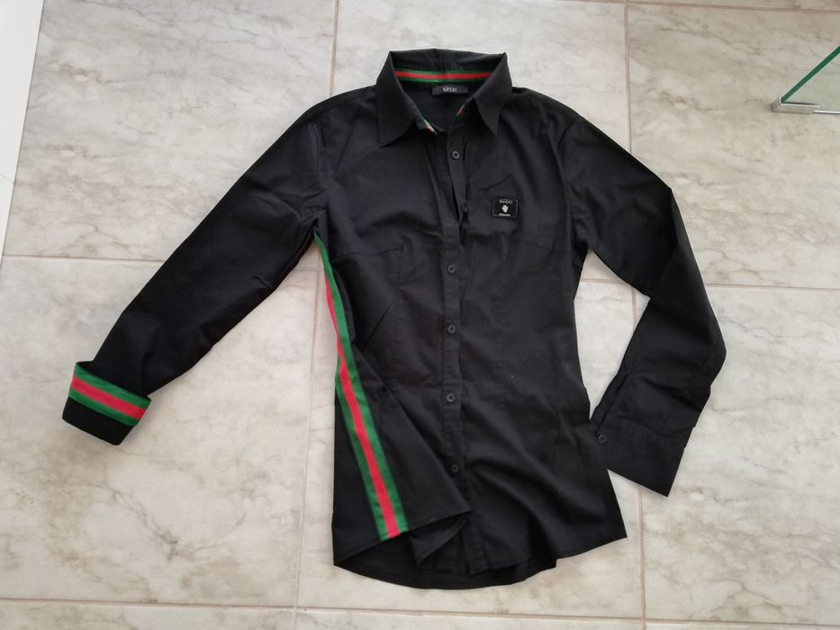 Черна ризка Гучи