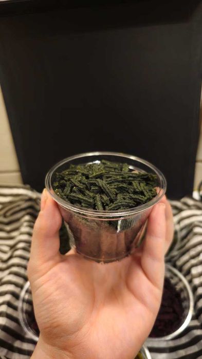 Creveti Neocaridina Yellow Fire, Conuri Arin, Hrana