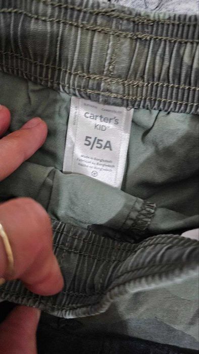 Шорты Carters и Timberland на 5 лет