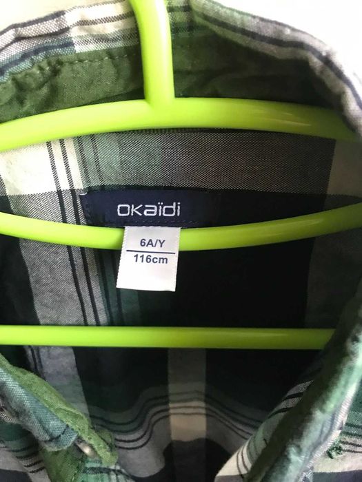Детски ризи за момче от 104 до 122 см. OKAIDI, H&M, WAIKIKI