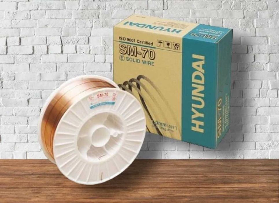 Сварочная Проволока , порощковие HYUNDAI Св-08Г2С/ ER70S-6/M-12x