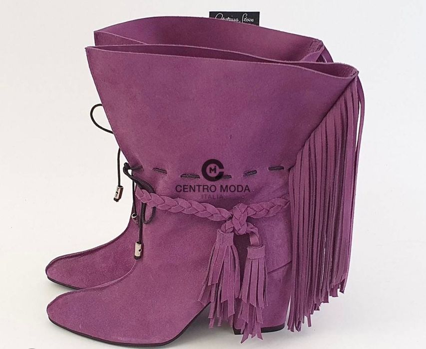 Botine piele naturală noi