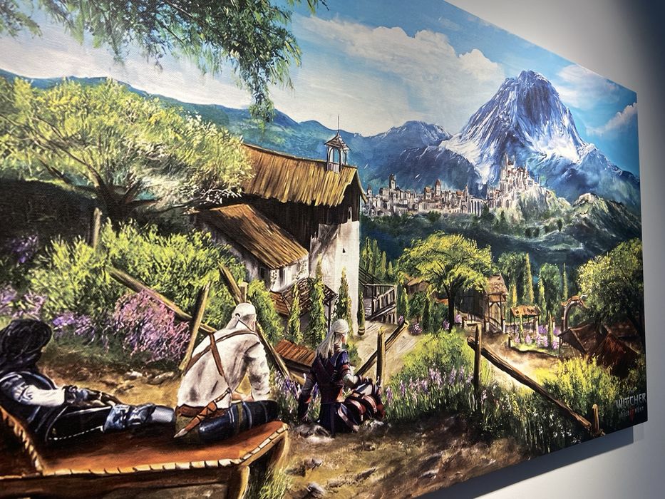 Картина  Принт - The Witcher 3 - 100х55см