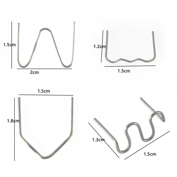 Rezerve Cleme Capse Aparat Lipit Sudura Plastic Pistol 100/500/1000buc
