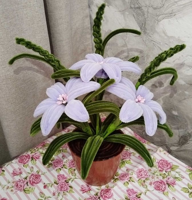 Цветы ручной работы