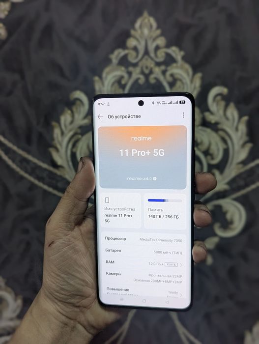Realme 11 pro+ 5g 12+12/256gb kar dok Full