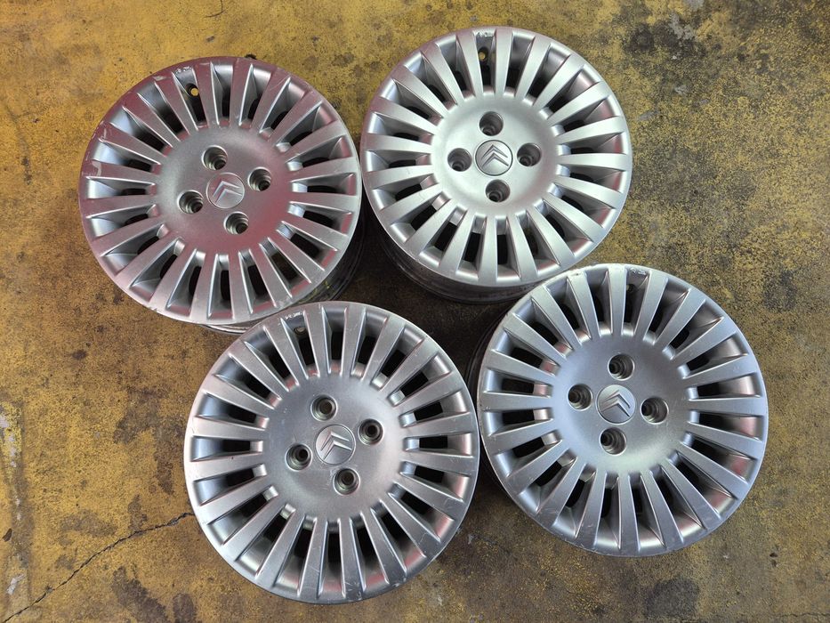 Jante Aliaj 4x108 15'' OEM Citroen C1 C3 Peugeot 6J ET 27