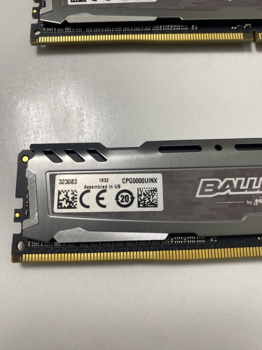 Озу Ddr4 crucial ballistix