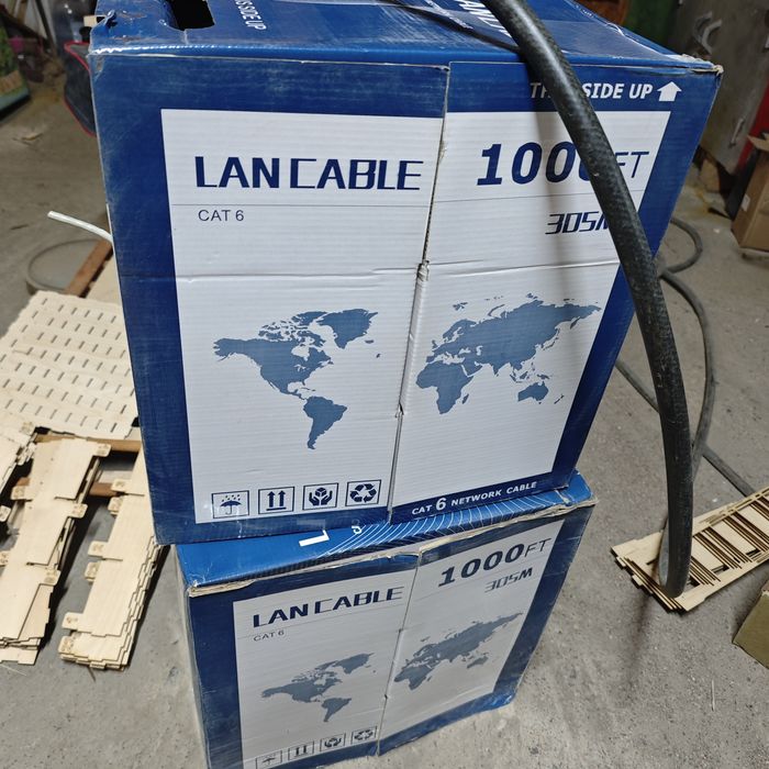 Utp кабель 3 коробки