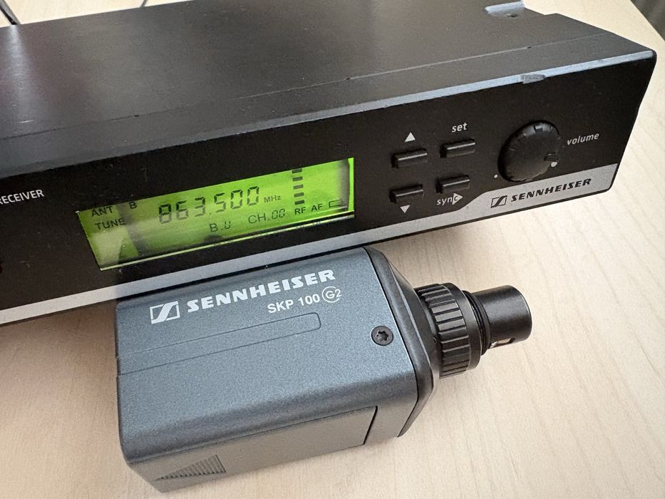 Sennheiser Skp 100 wireless system (nu akg, shure)