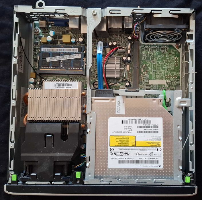 Kомпютър HP Elite 8300/i5-3470S/16GB DDR3/240GB SSD/DVDRW/Slim