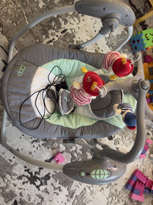 Balansoar electric pentru bebelusi