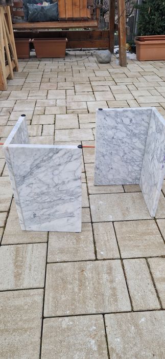 Măsuță marmură  albă