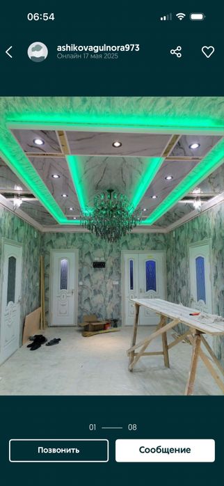 otdelchik usta xizmati Yivro remont sifatli va arzon