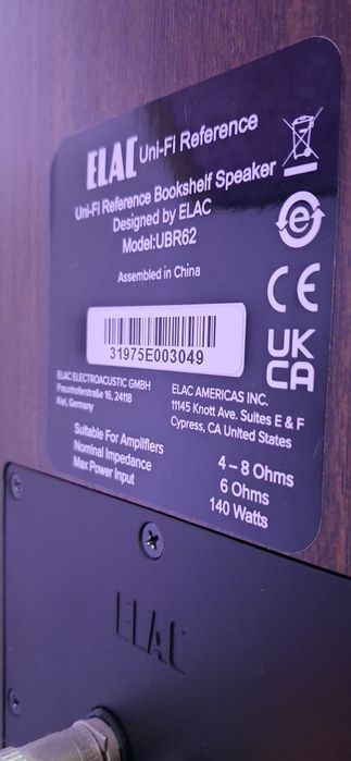 Продават се ELAC Uni-Fi Reference UBR62
