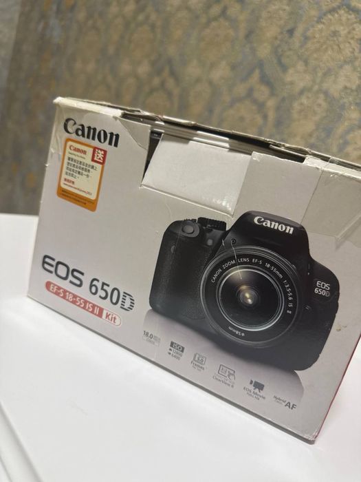 Продается Canon 650D 18-55mm is ll