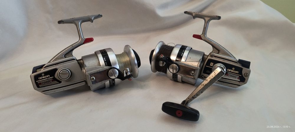 Легендарен комплект 2 бр. Daiwa 7000C (Silver Series) — Големи, мощни и безупречни!