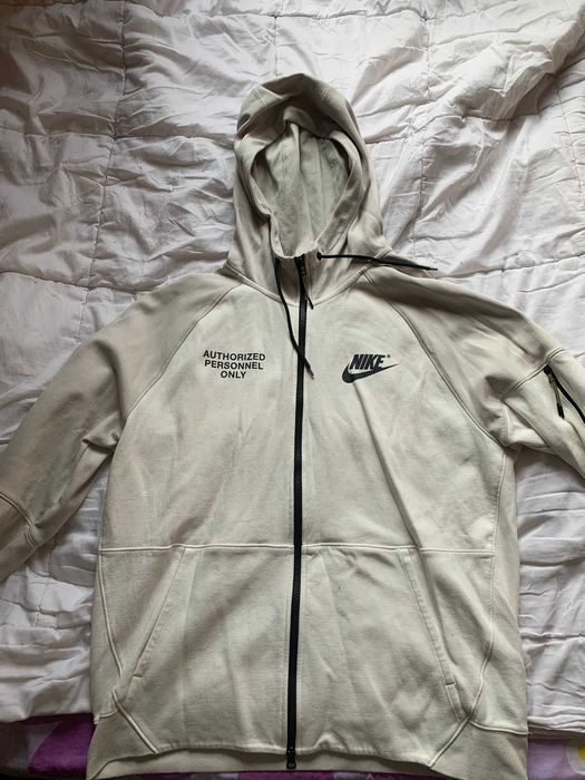 Nike tech fleece authorized personnel only